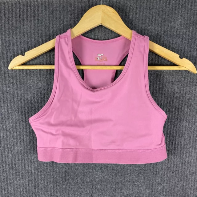 LONSDALE LADIES WOMEN CROP TOP SPORTS BRA RUNNING GYM TRAINING EXERCISE  FITNESS