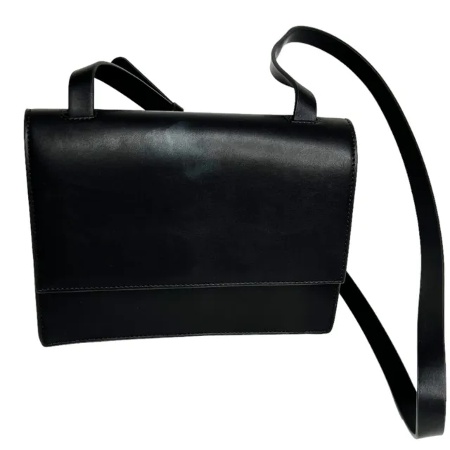 French Connection | NWT Black Crossbody Purse Bag Fold Over