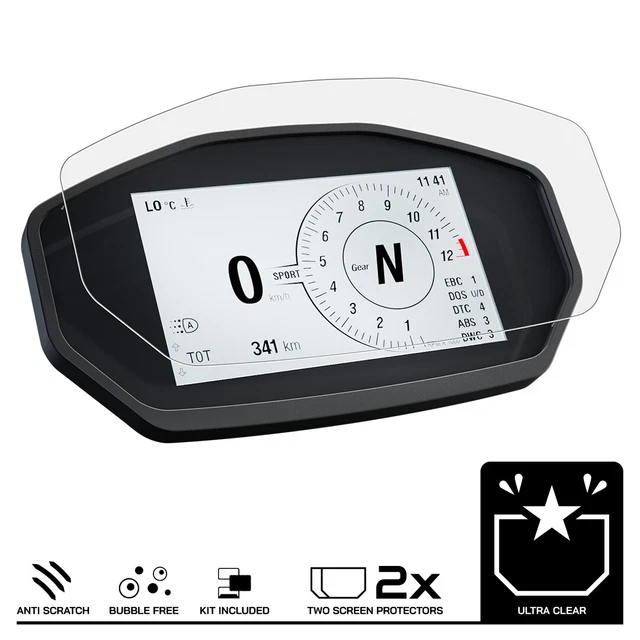 Film Protection Tableau De Bord Triumph Trident 660 - Anti-rayures, Anti-poussière - TPU Transparent 2021-2024