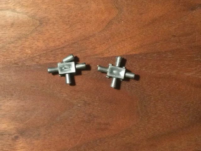 Two Vintage Side Thrusters For 1976 Mattel Space 1999 Eagle One