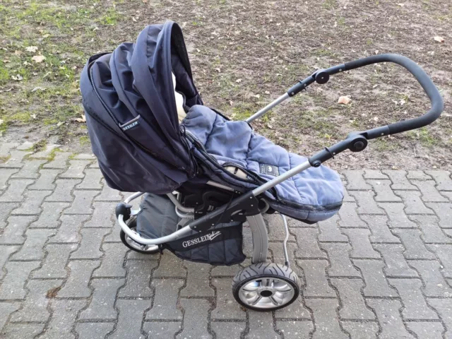 Gesslein VISION S Kinderwagen Sport Buggy inkl. Winter Fußsack