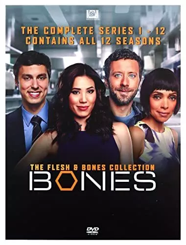 Bones Seasons 1 to 12 Complete Collection DVD - New DVD - I600z