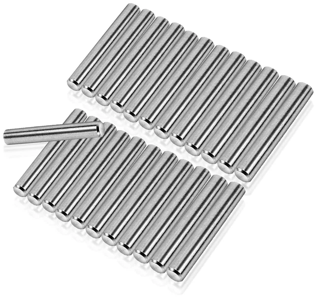 25 Punti Centraggio Acciaio Inox 304 - 6mm X 40mm, Per Legno E Metall - Foto 5