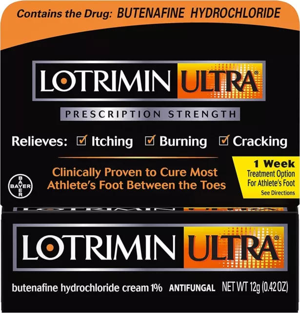 Lotrimin Ultra Antifungal Treatment Cream 1% 30g Cures Most Jock Itch SYD stock