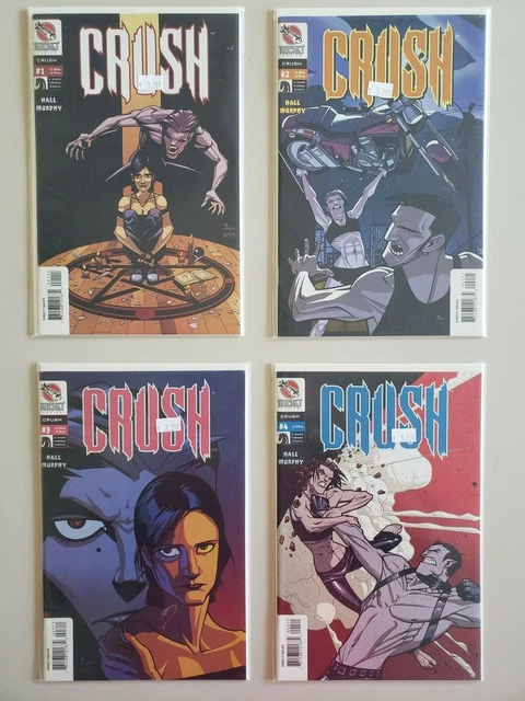 Crush 1 2 3 4 Bad Girl Slayer Rocket Dark Horse Set Series Run Lot 1-4 VF/NM