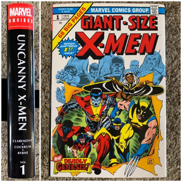 Uncanny X-Men Omnibus HC Vol 1 Kane DM Variant - Original Jacket - Giant Size 94