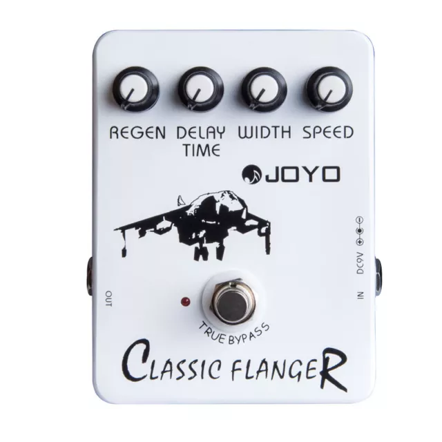 JOYO JF-07 Pedale classico effetto flanger vibrati e coro tremanti per chitarra 2