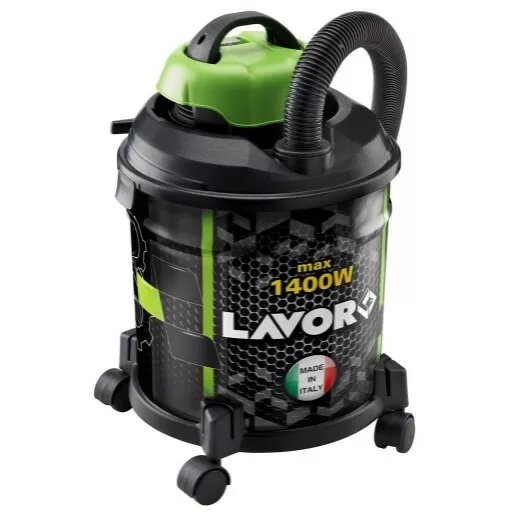 Lavor JOKER1400S Bin Staubsauger Aspiratutto 1400 Watt 20 Lt 270MBAR Schwarz