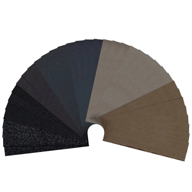 65PCS Sandpaper Set 60-10000 Grit Wet and Dry Sandpaper for Car, Wooden 9*3cm
