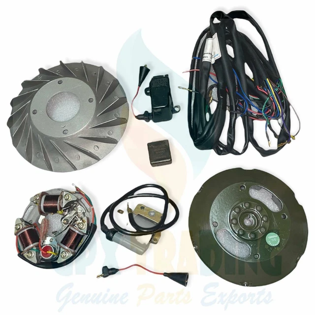 VESPA IGNITION KIT complete, 6v to 12v conversion kit Vespa vbb vba