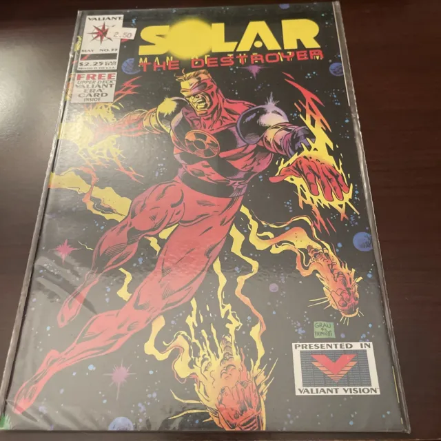 Image Comics Valiant Solar Man of the Atom  No 33 May 1994