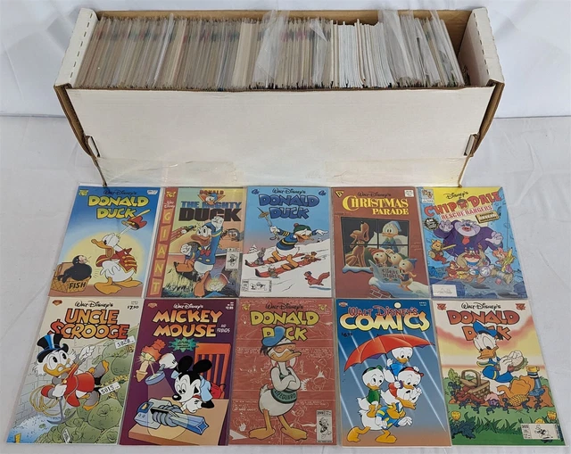 Vintage Disney Gladstone Comic Books Lot Of 300+ Uncle Scrouge Avg Nm
