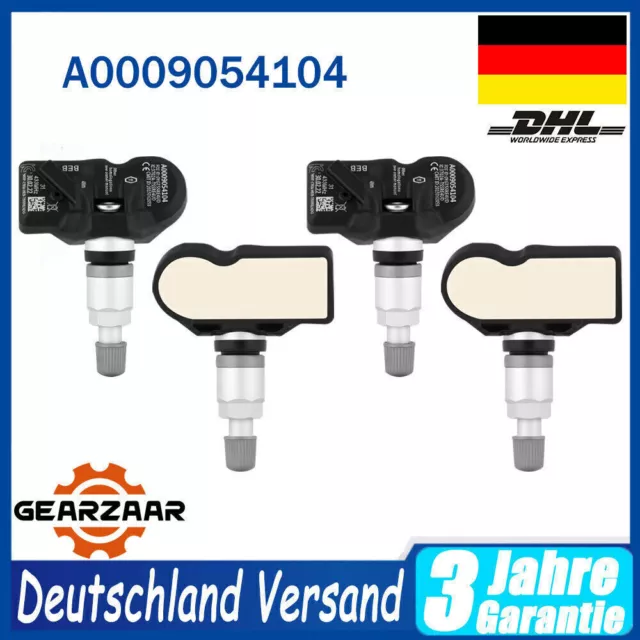 4x RDK Sensor Reifendruckkontrolle A0009054104 für Mercedes W213 W177 W167 W247