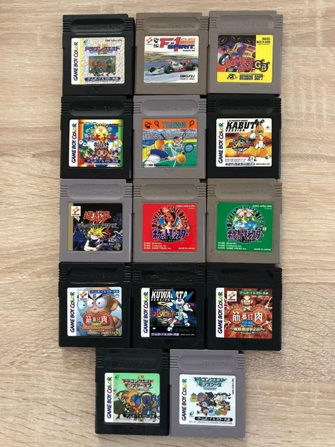 Lot De Jeux Game Boy Version Japonaise - Jeu Zoids De TOMY Inclus - Bon état - Pour Collectionneurs