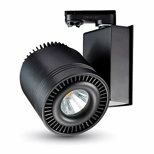 Proiettore a binario Indoor/Outdoor  Led COB 33W Nero V-TAC  VT-4535