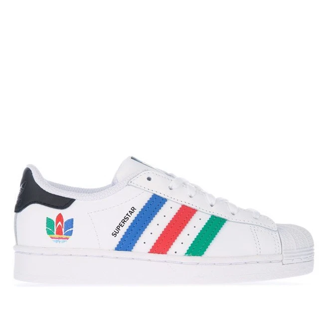 Boy's adidas Originals Childrens Superstar Trainers in White