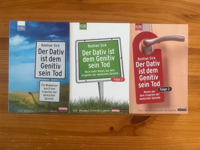 Der Dativ Ist Dem Genitiv Sein Tod Inhalt picclick.de