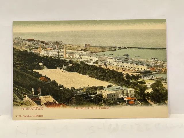 Gibraltar. Alameda Grand Parade. Postcard.