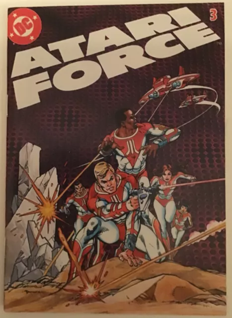 ATARI FORCE #3 1982 DC Mini 5 x 7 Comics