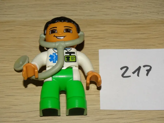 Lego Duplo Figur mann arzt (nr.217)