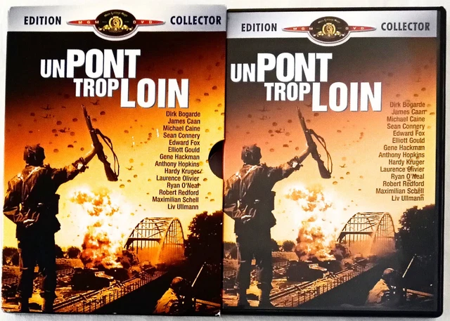 Un DVD du film "UN PONT TROP LOIN" Michael CAINE Sean CONNERY de R.ATTENBOROUGH