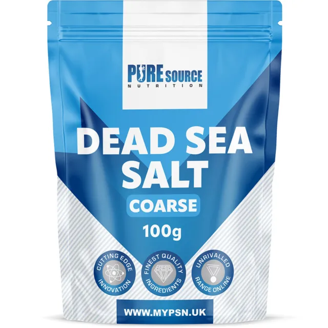 Dead Sea Salt SeaSalt Coarse 100% Natural | Organic FCC Food Grade 100g - 25kg