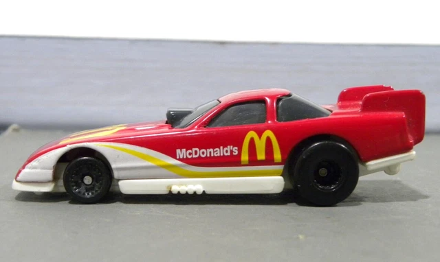 Vintage Mattel Hot Wheels Funny Car Toy - McDonalds Restaurant Promotion 1993