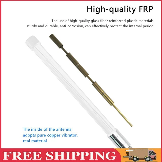 5dBi 858-878MHz for Helium Hotspot Miner Antenna+Magnet Base (55cm White)