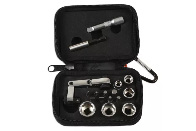 Abiti Mini Flexi Cricchetto Presa E Set di Punte 17pc 6945 Laser Nuovo