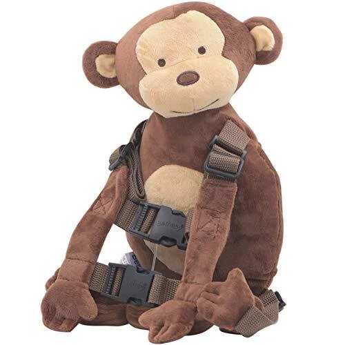 2 in 1 New Monkey Toddler Safety Harness Backpack Children's Walking Leash