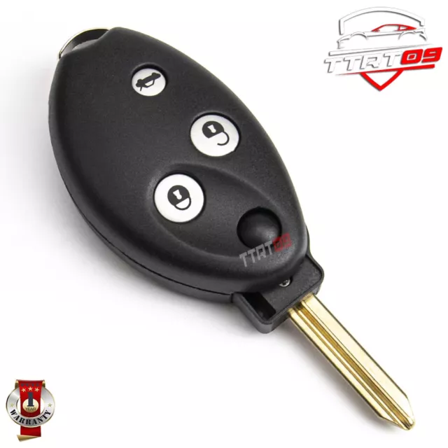 Coque Clé De Réparation Pour Citroen C5 Xsara  Key Case Fob + Batterie Cr1620 3