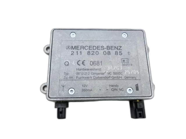 Antenne Bluetooth Amplificateur pour Mercedes R320 W251 4M 06-10 A2118200885