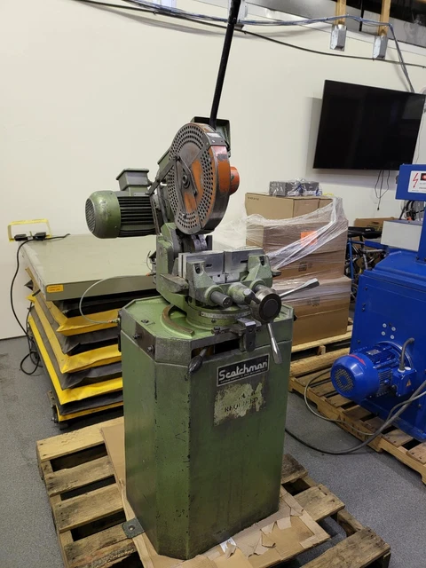 SCOTCHMAN COLD SAW CPO 350 NF Non Ferrous With Support Arms Left & Right