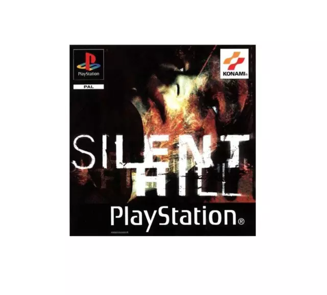 - Silent Hill 1 PS1 Front PAL Replacement Box Art Case Insert Cover only