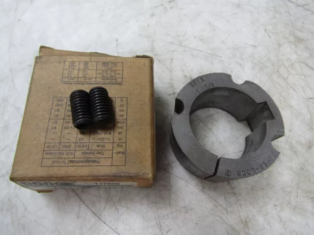 💥New Baldor Dodge 2012 1-7/8 Kw Taper-Lock Bushing