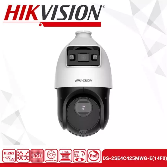 Hikvision DS-2SE4C425MWG-E(14F0) TandemVu 4-Zoll 4MP Outdoor Netzwerk PTZ Kamera