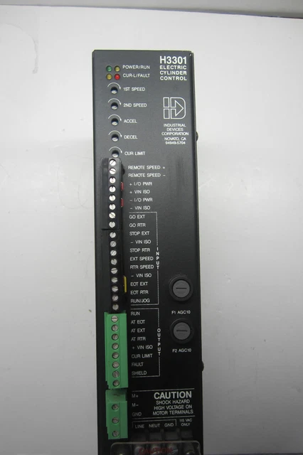 Usato INDUSTRIAL DEVICES H3301 Elettrico Cilindro Servo Controllo H3301