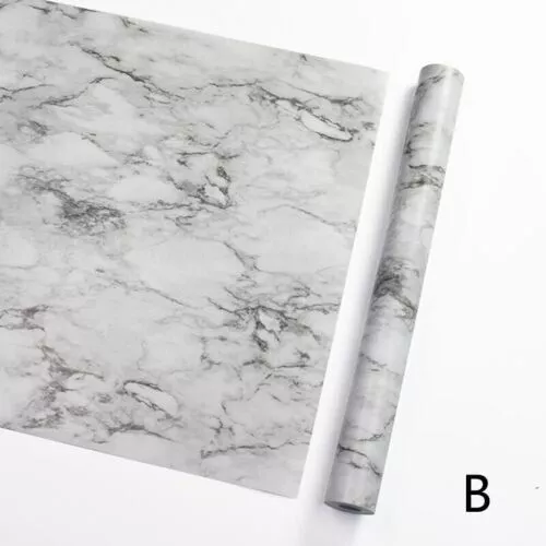 10M Marble Wall Sticker Decor Roll Wallpaper Self Adhesive Contact Paper PVC AU