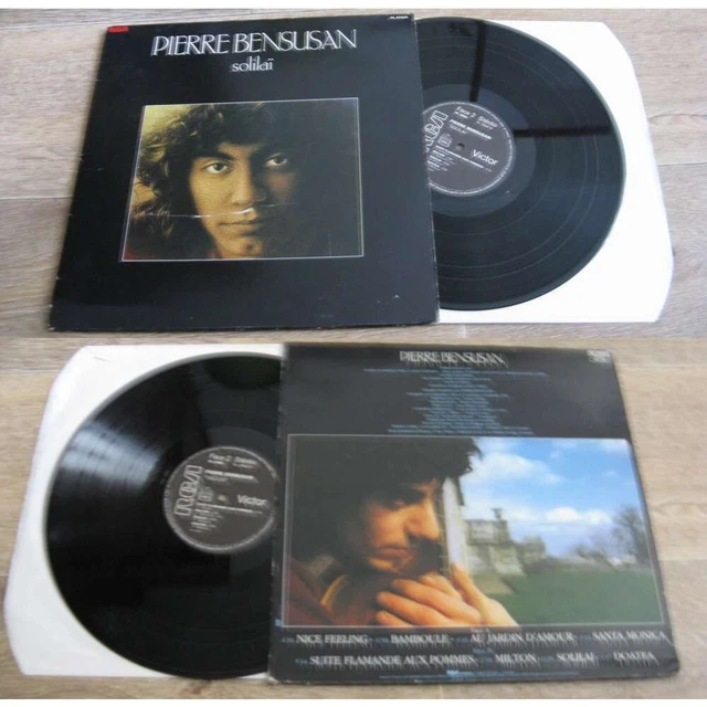 PIERRE BENSUSAN - 1981 Solilai LP French Folk Rock