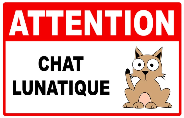 Akita Américain, Panneau humour Attention au Chien, Jetez-vous au sol, courage Akita Américain, Panneau humour Attention au Chien, Jetez-vous au sol, courage
