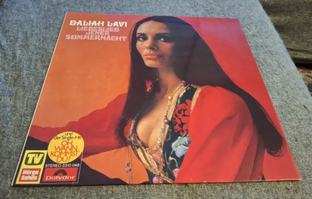 LP Daliah Lavi - Liebeslied jener Sommernacht - 1970 - excellenter Zustand