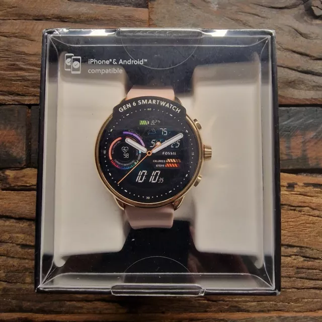 Fossil Smartwatch FTW4071 Gold Rose GEN 6 Wellness Edition