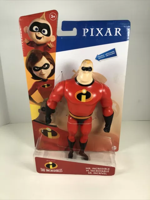 DISNEY PIXAR THE Incredibles Mr. Incredible Action Figure NEW Toys ...