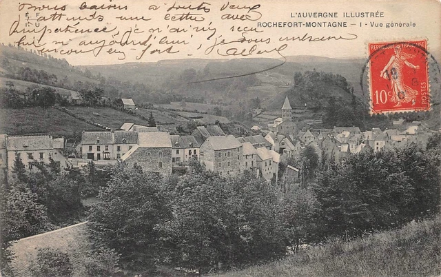 ROCHEFORT-MONTAGNE  - vue générale