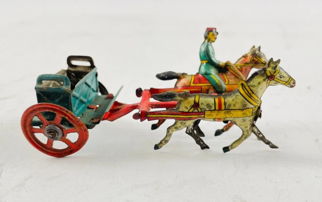 PENNY TOY FISCHER Militär Blechspielzeug 1 WK Schlepper Traktor um 1940