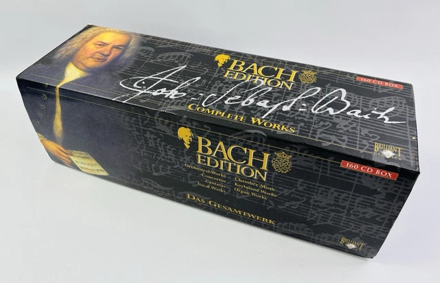 BACH THE COMPLETE Bach Edition 153 CD Box Set Classical Music