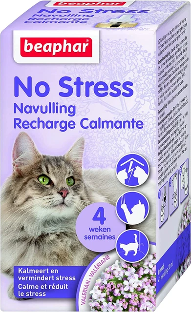 BEAPHAR NO STRESS Recharge pour diffuseur électrique calmant à la Valériane
