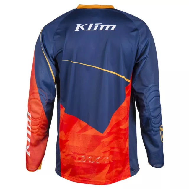 KLIM DAKAR Jersey Race Shirt Offroad Enduro Motocross orange blau / SALE -10% 2
