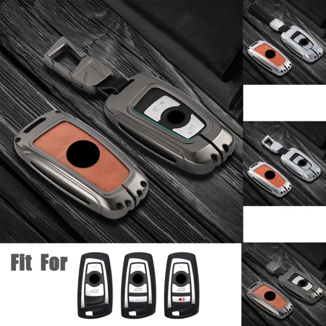 Zinc Alloy TPU Car Key Fob Case Cover For BMW F10 F30 M5 M6 1 2 3 4 5 6 7 X3 X4