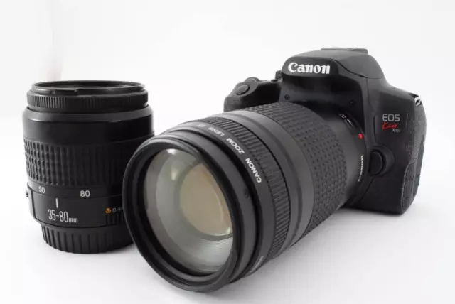 Wi-Fi///Canon Eos Kiss X10I Standard Telephoto Double Lens Set Ef35-80Mm1 4-5.6I